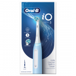 Braun Oral-B iO3, &scaron;viesiai mėlynas - Elektrinis dantų &scaron;epetėlis