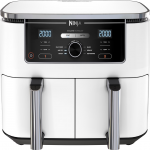 Ninja Foodi MAX Dual Zone, 9.5 L, 2470 W, balta - Kar&scaron;to oro gruzdintuvė
