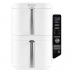 Ninja SL400EU Double Stack XL, 9,5 l, 2470 W, balta - Kar&scaron;to oro gruzdintuvė