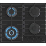 Gorenje, plotis 60 cm, juoda - Kaitlentė