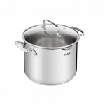 TEFAL | Pot | G7197955 Duetto+ | 6.1 L | Stainless steel | Dishwasher proof | Lid included | Stainless steel