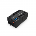 CyberPower BR700ELCD-FR uninterruptible power supply (UPS) Line-Interactive 0.7 kVA 420 W 8 AC outlet(s)