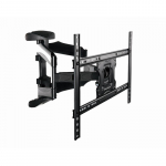 Gembird | Wall mount | WM-75ST-01 | Tilt, swivel, rotate | 32-75 " | Maximum weight (capacity) 45.5 kg | Black