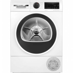 Bosch Dryer Machine with Heat Pump | WQG2450ISN | Energy efficiency class Class D | Front loading | 9 kg | LCD | Depth 61.3 cm | White
