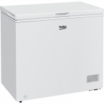 BEKO Freezer | CF200EWN | Energy efficiency class E | Chest | Free standing | Height 84.5 cm | Total net capacity 198 L | White