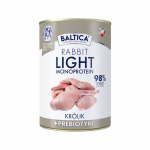 BALTICA Nutraceutic Monoprotein Light Rabbit with prebiotics - wet dog food - 400g