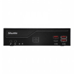 Shuttle Slim PC DB860 , S1851, 2x HDMI, 1x DP, 1x USB-C (DP), 1x 2.5", 1x M.2, 2x LAN (Intel 1G + 2.5G), 2x COM, 24/7 permanent operation, incl. VESA