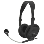 Esperanza EH115 headphones/headset Wired Head-band Calls/Music Black
