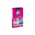 VITAKRAFT Liquid Snack Salmon - cat treats - 6 x 15g