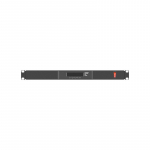 Lanberg 19" fan unit/ventilation panel with LCD 4 fans + thermostat 230V | AK-1503-B | Black