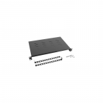LANBERG AK-1004-B fixed shelf 19 600mm 1U/483x300mm max load capacity up to 25kg black