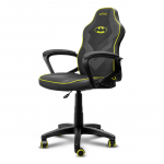 Trust 25786 video game chair PC gaming chair Padded seat Black, Yellow