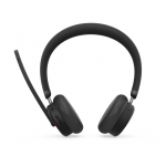 Lenovo 6550 Headset Wireless Head-band Office/Call center USB Type-C Bluetooth Black