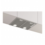Bosch Serie 4 DHL555BM cooker hood Built-in Metallic, Silver 604 m&sup3;/h