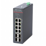 Hikvision DS-3T1512HP-SI-8P4FKIT(240W) network switch Managed Gigabit Ethernet (10/100/1000) Power over Ethernet (PoE) Black