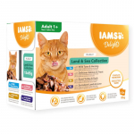 IAMS DELIGHTS Land & Sea Collection in Jelly box &ndash; wet cat food &ndash; 12x85g