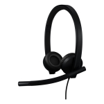 Logitech H570E Headset Wired Head-band Office/Call center USB Type-C Black