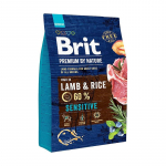 BRIT Premium by Nature Sensitive Lamb with rice - dry dog food - 3 kg