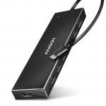 I/O HUB USB-C 7PORT FLAT/0.3M HUE-F7C AXAGON