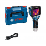 Bosch GTC 600 C Noise equivalent temperature difference (NETD) IR Black, Blue 256 x 192 pixels Built-in display LCD