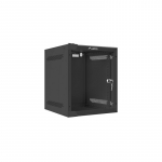 LANBERG WALL-MOUNTED RACK CABINET 10" 6U (280X310, BLACK)
