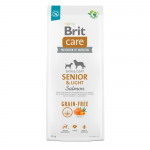 BRIT Care Senior-Light Salmon - dry dog food - 12 kg