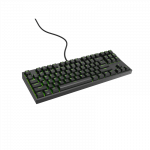 Genesis | THOR 404 TKL | Mechanical Gaming Keyboard | Wired | US | RGB | Black | USB-A | Gateron Yellow Pro