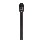 R&Oslash;DE Reporter Black Interview microphone