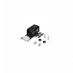 Lanberg Closed-loop thermostat 10A for rack cabinets with 19" ear and terminal block | AK-1505-B | Black