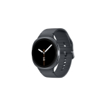 Samsung Galaxy Watch 8 3.81 cm (1.5") AMOLED 44 mm Digital 480 x 480 pixels Touchscreen Graphite Wi-Fi GPS (satellite)