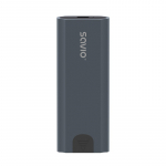 Savio M.2 SSD NVMe external drive enclosure, USB-C 3.1, AK-67, grey