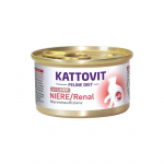 KATTOVIT Feline Diet Niere/Renal Lamb - wet cat food - 85g