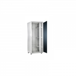 SOMI Networks | 42U, 19&Prime; Freestanding Cabinet | 42U-60/80NACP | Max Load 800kg; Removable and Lockable Side Panels; Perforated Metal Doors; Unassembled | Depth: 80 cm | Gray