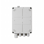 6-port S64H switch with power supply for 4 IP cameras in hermetic housing