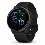 Garmin v&iacute;voactive 6 3.05 cm (1.2") AMOLED 42 mm Digital 390 x 390 pixels Touchscreen Black Wi-Fi GPS (satellite)