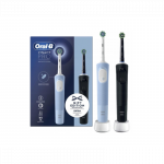 Oral-B Electric Toothbrushes | Vitality Pro Duo | Rechargeable | For adults | Number of brush heads included 2 | Number of teeth brushing modes 3 | Black/Blue White