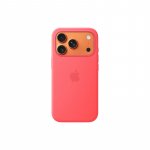 Apple iPhone 17 Pro Silicone Case with MagSafe &ndash; Bright Guava | Apple