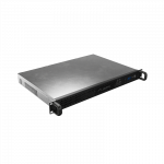 Lanberg Rackmount server chassis ITX 300/10 19"/1U | SC01-3001-10B | Black