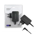 Qoltec 51026 power adapter/inverter Indoor/outdoor 65 W Black