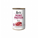 BRIT Mono Protein Beef - wet dog food - 400 g