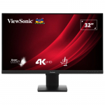 Viewsonic VG3208-4K computer monitor 81.3 cm (32") 3840 x 2160 pixels 4K Ultra HD LED Black