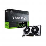 Graphics Card|MSI|NVIDIA GeForce RTX 5060 Ti|8 GB|GDDR7|128 bit|PCIE 5.0 16x|Dual Slot Fansink|1xHDMI|3xDisplayPort|5060TI8GVENTUS2XOCPL