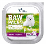 VETEXPERT Raw Paleo P&acirc;te Mini Puppy Lamb - wet dog food - 150g