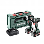METABO ZESTAW COMBO 18V 2.6.5 18 V (BS 18 L BL + W 18 L BL 9-125 Quick) 1x2,0Ah 1x4,0Ah METABOX
