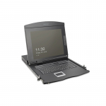 Digitus DS-72221-2GE rack console 48.3 cm (19") 1920 x 1080 pixels Black 1U