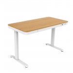 ACTIVEJET desk with electric height adjustment 120x60 ET119S white/oak