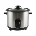 Emerio RCE-110118 rice cooker 1.5 L 500 W Black, Stainless steel