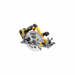 DeWALT DCS572P2 portable circular saw 18.4 cm Black, Yellow 5500 RPM