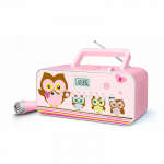 Muse | M-29KP | Portable radio CD/MP3 player with USB | 30 W | Pink/Image
