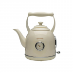 Gorenje | Kettle | K17CLIN | Electric | 2000 W | 1.7 L | Plastic/Metal | 360&deg; rotational base | Beige